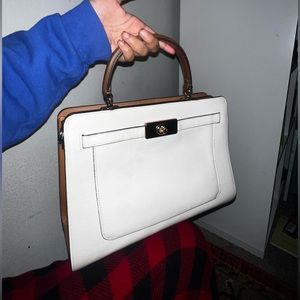 Coach lane top handle bag